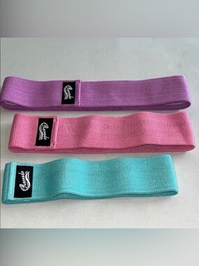 Fabric resistance bands bundle